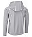 Youth Hooded Rash Guard Camping Kayaking Draft SPF Sun Shirts Long Sleeve Pullover Sun Protect Shirts for Outdoor Rafting Grey