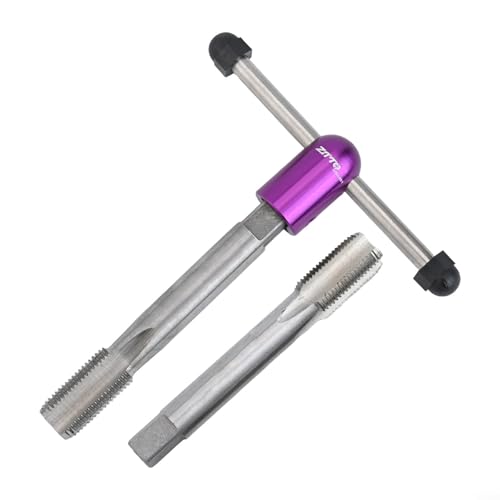 Kit de reparación de manivela de bicicleta con grifo izquierdo y derecho para rosca 9/16 (L +R con llave)