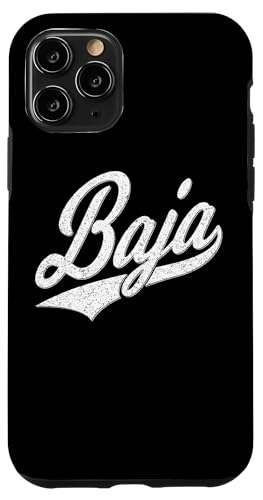 BAJA CALIFORNIA VARSITY SCRIPT CLASSIC SPORTS �W���[�W�X�^�C�� �X�}�z�P�[�X iPhone 11 Pro �p