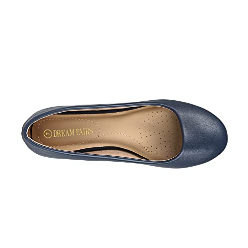 Image of DREAM PAIRS Women's Sole-Simple Ballerina Walking Flats Shoes
