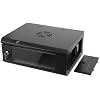 4U Server Rack Enclosure,Wall Mount Network Cabinet with Lock Door & 2 Keys,Wall Mounted Network Server Cabinet,Server Rack Cabinet Enclosure 550400210mm