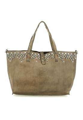 Campomaggi Borsa Shopping Bella Di Notte CEMENTO