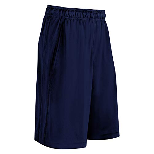 CHAMPRO Hb-Active Polyester Short, Adult Large, Navy