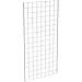 Grid Panel for Retail Display – Perfect Metal Grid for Any Retail Display, 2’ Width x 4’ Height, 3 Grids Per Carton (White)