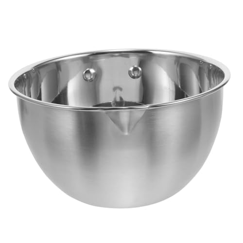 minkissy Wax Melting Pot Candy Convenient Melting Bowl Stainless Steel Melting Pot Boiler Kitchen Gadget Butter Warmer Butter Melting Bowl Chocolate Pot Waterproof 304 Stainless Steel