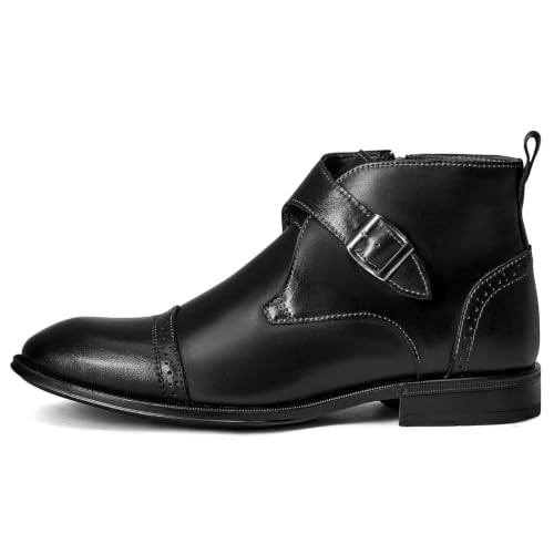 Image of Arkbird Men's Dress Boots Genuine Leather Ankle Boot for Men Classic Casual Oxford Style Footwear