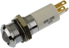 APEM Q14P1CZZRYG24E LED INDICATOR, 14MM, RED/YEL/GRN, 24VDC, IP67 (5 pieces)