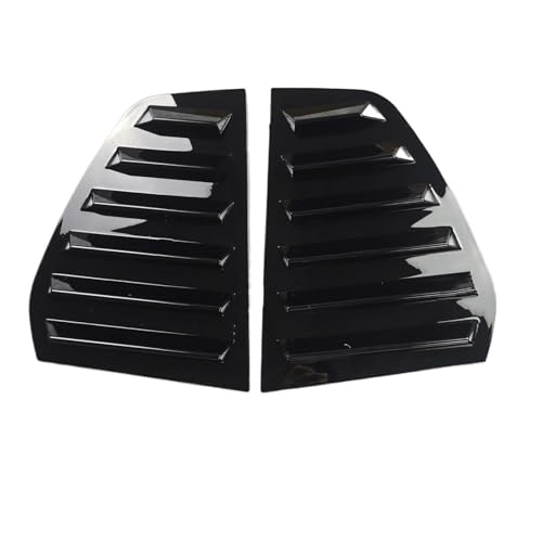 Becquet latéral arrière Golf 6 TSI GTI persiennes de vitre noir brillant
