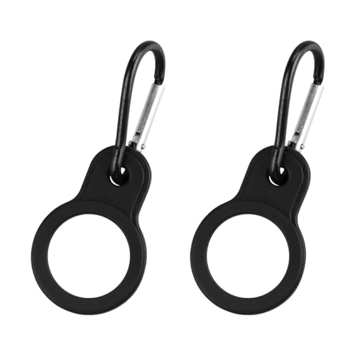 Tabanzhe 2 Pcs Water Bottle Clip - Hanging Straps Perfect for Bags, Belts, Clothes - Portable Buckle Ring Holder for Cycling, Camping, Hiking, and Traveling