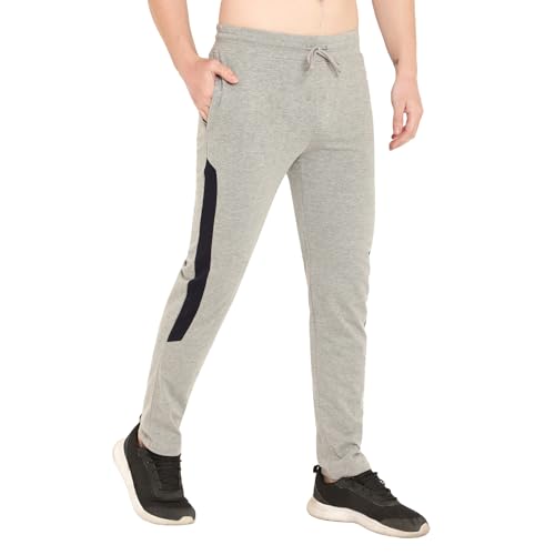 Image of Sportwear Casualwear Streachable Gymwear Trackpant for Men with Both Side Zipper Pockets Lower