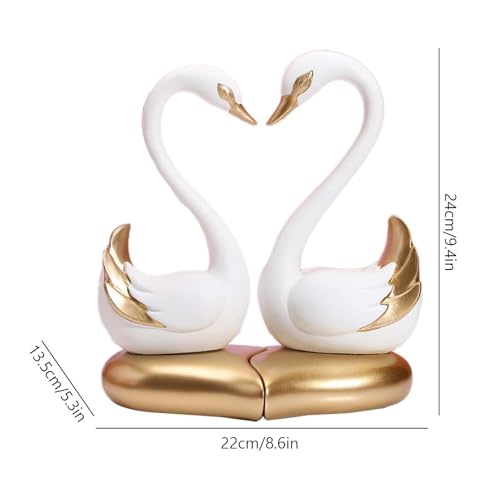 Centres de table modèle cygne et statuettes design pour la maison