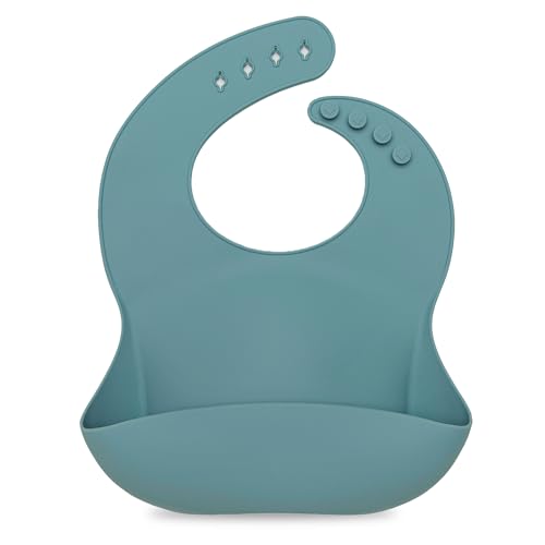 Image of Loulou Lollipop Soft, Waterproof Silicone Feeding Bib