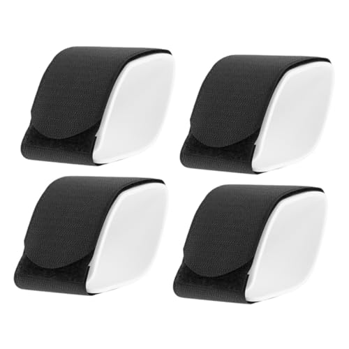 GOOHOCHY 4pcs Ski Fastening Strap Kit Sturdy Nylon Snowboard Fixed Straps for Skis Accessories Easy Carrying and Protection