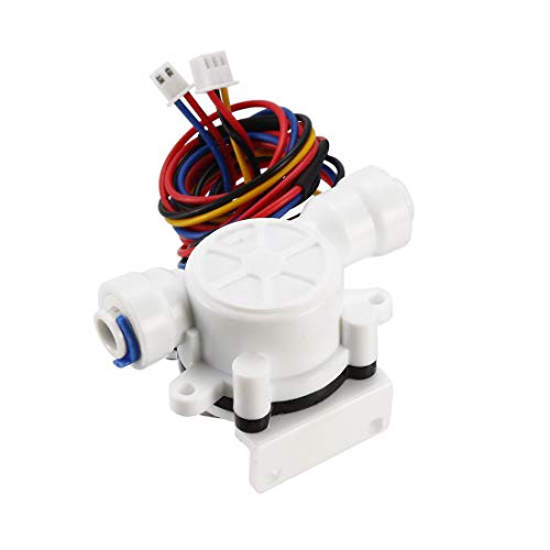 Capteur de débit d'eau uxcell anti-fuite à connexion rapide pour micro-fuites DC5V