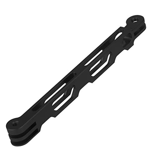 16.5cm Verlängerungsarm aus Aluminiumlegierung Aluminium Arm Helmhalterung, Metall Verlängerungsstange Helmhalterung Helm Erweiterung für Gopro Hero 8/7/6/5/4/3 Sportkamera