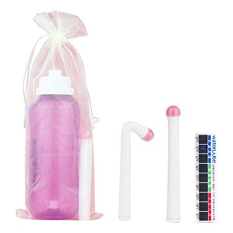 Tofficu Women Anus Flusher Vaginal Douche Cleaner Anal Douche Vagina Cleaning Kit Irrigator Spray Bottle Baby Washing Tool Purple Cover