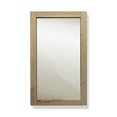 Decolav 9791-Rts Vertical Unfinished Mirror, White #TOP12