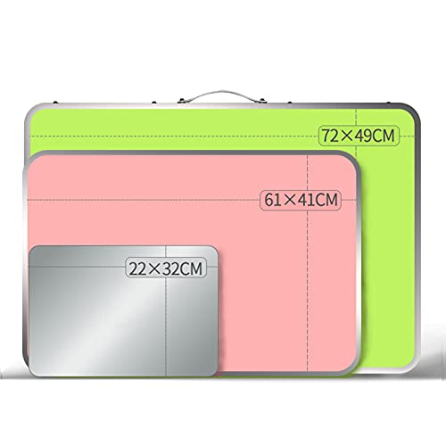 JHSLXD Folding Table Creative Notebook Computer Table Bedroom Small Desk Student Dormitory Study Desk Reading Table - Image 6