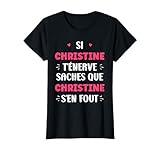 Maman Christine fille. Idée de cadeau fête des mères Christine . Super Christine d'amour. Idée de cadeau pour amis, copain, mère avec le prénom Christine femme.