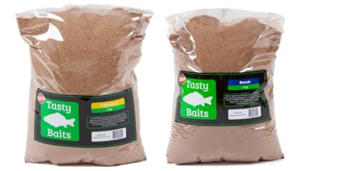 Eurocatch Tasty Baits Allround & Voorn Compleet Lokvoer - 2x 4kg - Lokvoer - Witvis - Kant en Klaar