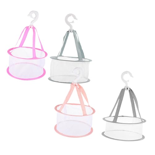 HAMPPLIES 20cm�݂艺���������l�b�g 4�Z�b�g ���C�N�u���V�����z���_�[ ���σX�|���W�h���C���[ ���e�c�[�����[�o�X�P�b�g