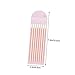 HOMSFOU Fluorescent Indicator Sticker Strips Highlighter Book Highlighter Strips Page Markers School Supply