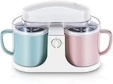 vitrina mostrador helados Fácil de limpiar: cree deliciosos postres sin la molestia de limpiar; Fácil de montar y fácil de almacenar ordenadamente hasta la próxima vez que esté listo para degustar un delicioso helado.