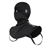 Ski – Cagoule de Ski Chaude, Tube de Cou en Respirante | Masque Unisexe avec Trous pour Lunettes, Capuche Chaude, équipement de Neige pour Homme et Femme pour la Chasse, Le Cyclisme, la Moto
