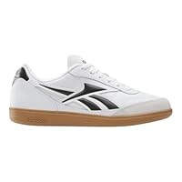 Reebok Unisex Finale Sneaker, White/Black/Barely Grey, 9.5 US Women/8 US Men