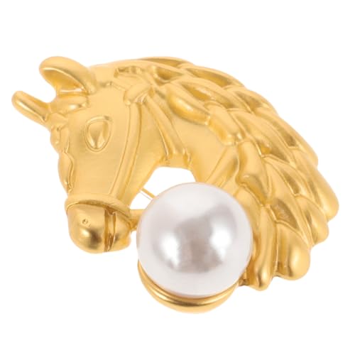 Brooche pour costume avec collier métal pour ajuster et décorer les pulls - 7