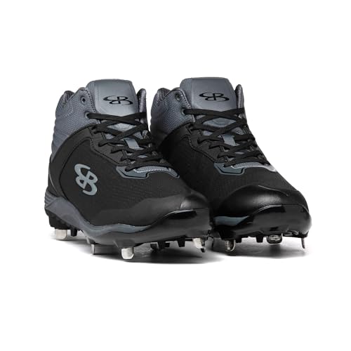 Boombah Viper Pro Men's Metal Mid Cleat - Multiple Color Options - Multiple Sizes4
