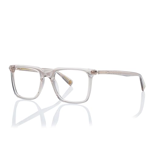 Image of Shisen Fox Kimyou 2.0 Square Acetate Spectacles Frames for Men & Women with Demo Lenses | Classic Full Rim Eye Frames for Men & Women | Stylish Specs Frame for Man & Woman