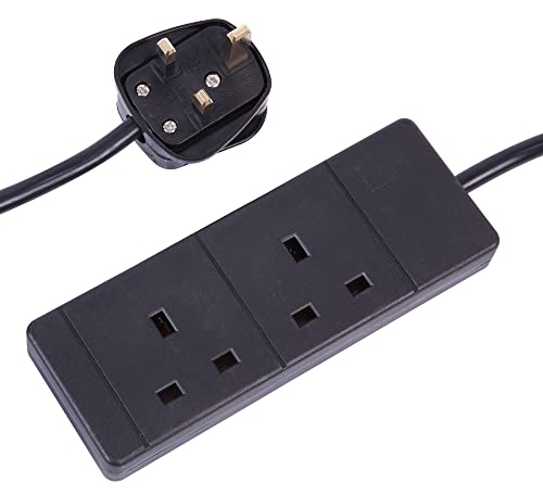 PRO ELEC 2 Gang Extension Lead, 13A UK Plug, 240V, 5m Cable – PELB1738 - Image 6