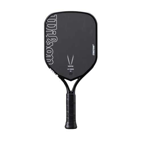 Wilson Vesper SF Power 14 Pickleball Paddle- Black/White