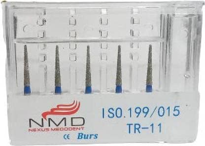 DENTAL TOOL Diamond Burs (1Pk/5Pcs) (TR-11)