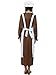 Fancy Dress Fun-21905 Kit Victoriano, con Delantal y Gorro con Volantes, Color...