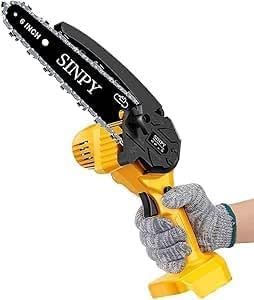 SINPY Mini tronçonneuse Corps de 6 pouces