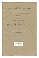 Studies in the History of the Gospel Text in Syriac. Subs. 3 9042901624 Book Cover