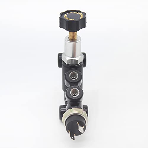 Ajantech 260-13190 Brake Proportioning Valve, Replace For Wilwood 260-11179,Aluminum Black #TOP2