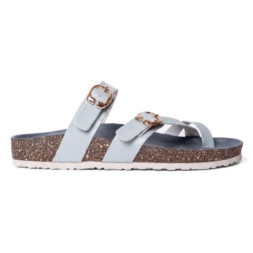 Image of YOHO Snug Sunday Toe Strap Sandals for Women | Designer Upper, Stylish & Comfortable Orthopedic | Office, Summer, Beach, Casual Wear Flats for Ladies /Girls
