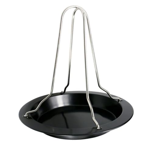 LIFKOME Support De Rôtisserie Acier Inoxydable Pour Poulet Et Dinde Accessoire De Barbecue Pour Cuisine Plein Air