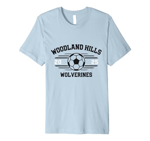Woodland Hills Wolverines Soccer Ball 2025 Premium T-Shirt