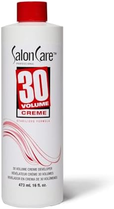 Salon Care 30 Volume Creme Developer 16 Oz