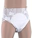 Supreme Breathable Disposable Diaper Briefs with Tabs for Incontinence - Super Absorbent Tab Style - Unisex - Men and Women by BrightCare, 15 Count (X-Large, 58-68 Inch Waist)