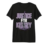 Justice for Kelsey Fitzsimmons Bold Purple Tee for Women Premium Tri-Blend T-Shirt