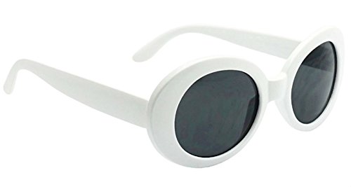 vaoruteng Oval Round Retro Sunglasses Color Tint or Smoke Lenses