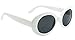 WebDeals - Oval Round Retro Sunglasses Color Tint or Smoke Lenses…