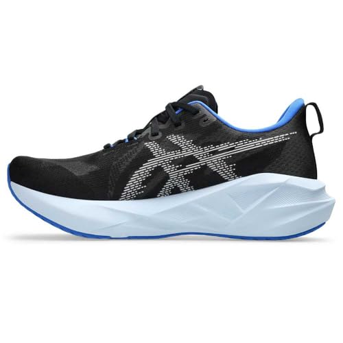 Image of Asics NOVABLAST 5 ATC mens Sneaker, BLACK /WHITE, 42 EU