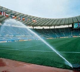 Rain Bird Regador Avellana/Aspersor Cancha Deportiva EAGLE 950 (Modelo de parte de círculo)