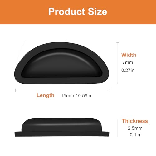 Image of Mr.ZzjOOj Eyeglass Nose Pads, Soft Silicone Nose Pads for Glasses